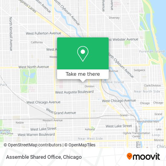 Assemble Shared Office map