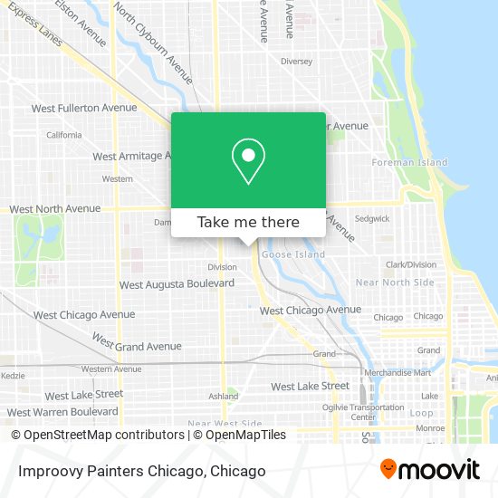 Improovy Painters Chicago map