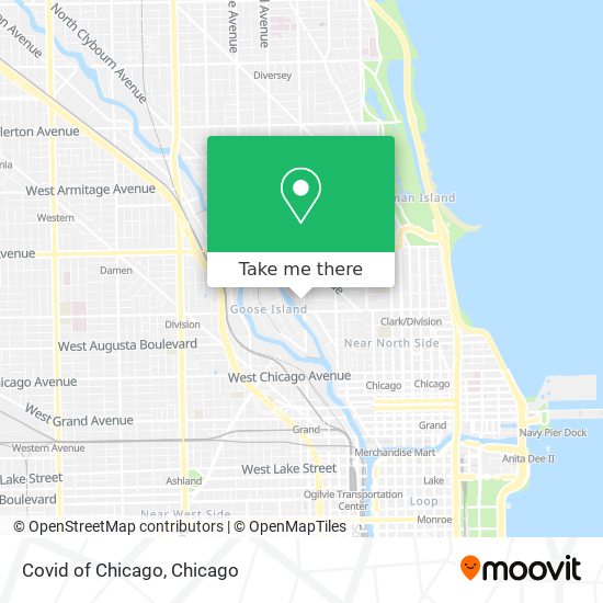 Mapa de Covid of Chicago