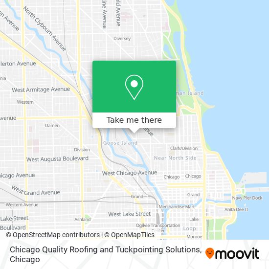 Chicago Quality Roofing and Tuckpointing Solutions map