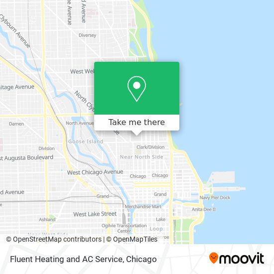 Fluent Heating and AC Service map