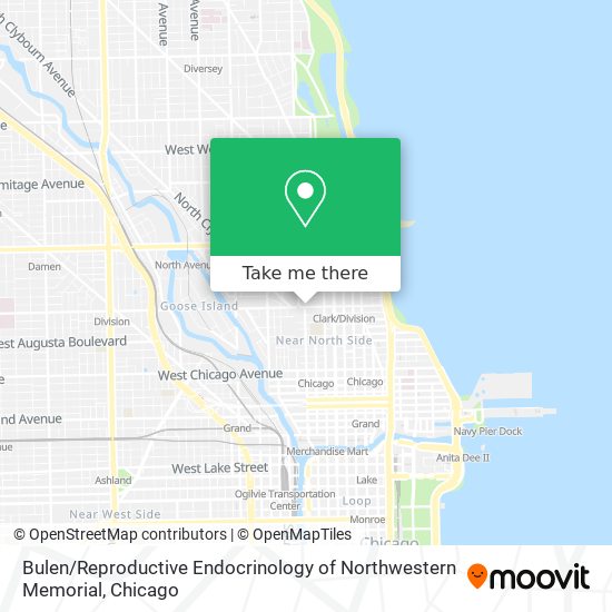 Bulen / Reproductive Endocrinology of Northwestern Memorial map