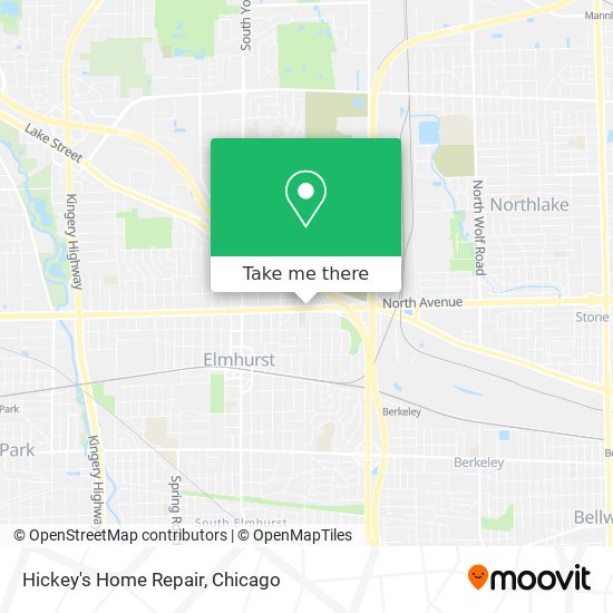 Hickey's Home Repair map