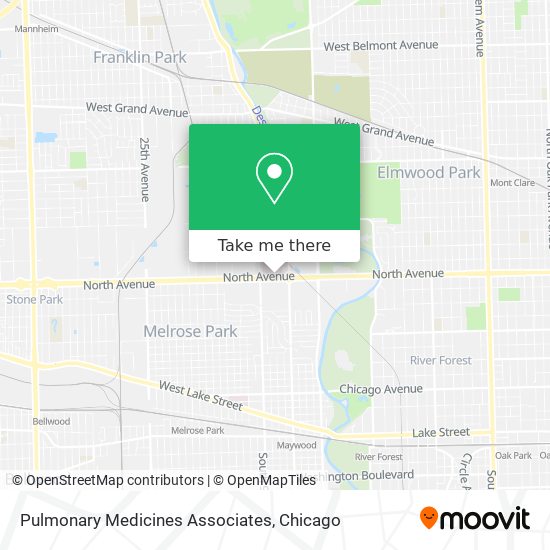 Pulmonary Medicines Associates map