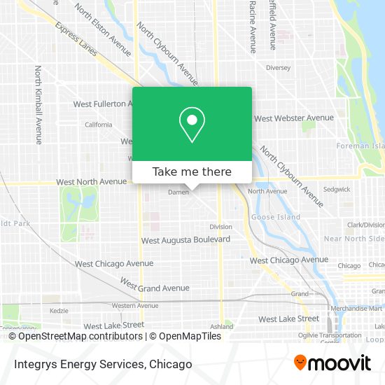 Integrys Energy Services map
