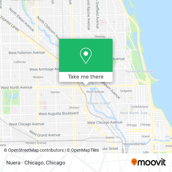 Mapa de Nuera - Chicago