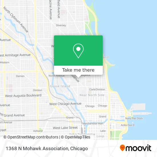 1368 N Mohawk Association map