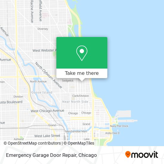 Emergency Garage Door Repair map