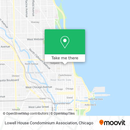 Mapa de Lowell House Condominium Association