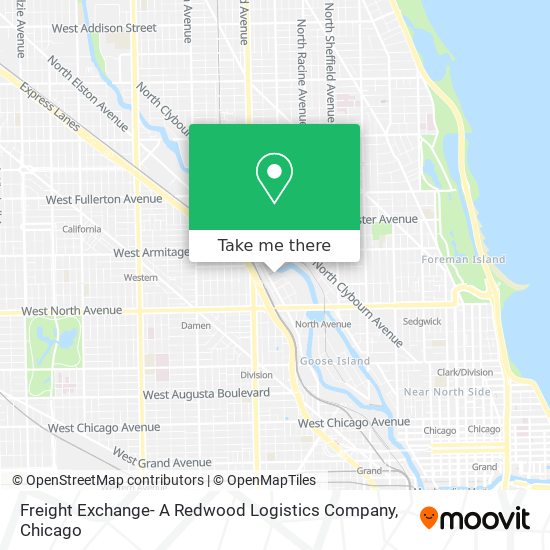 Freight Exchange- A Redwood Logistics Company map