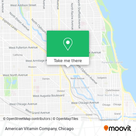 Mapa de American Vitamin Company