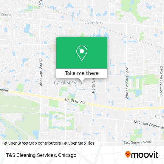 Mapa de T&S Cleaning Services