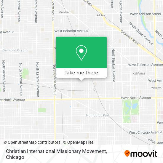 Christian International Missionary Movement map