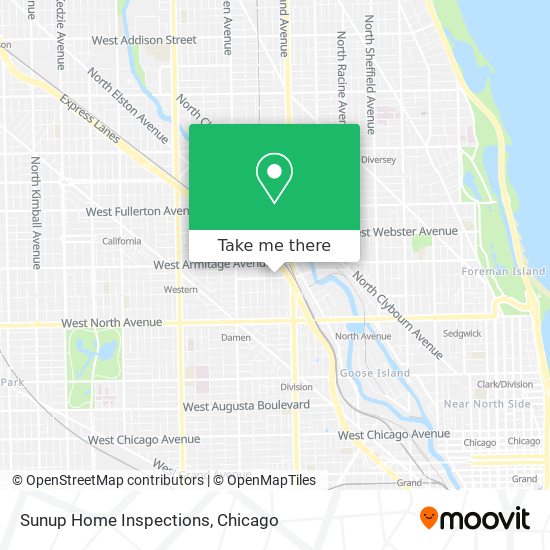 Sunup Home Inspections map