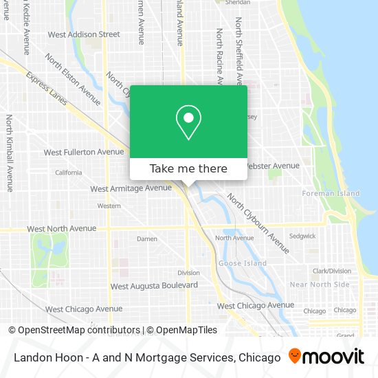 Mapa de Landon Hoon - A and N Mortgage Services