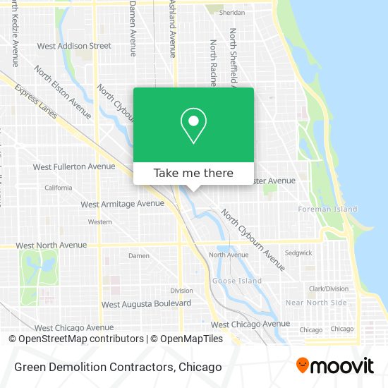 Green Demolition Contractors map