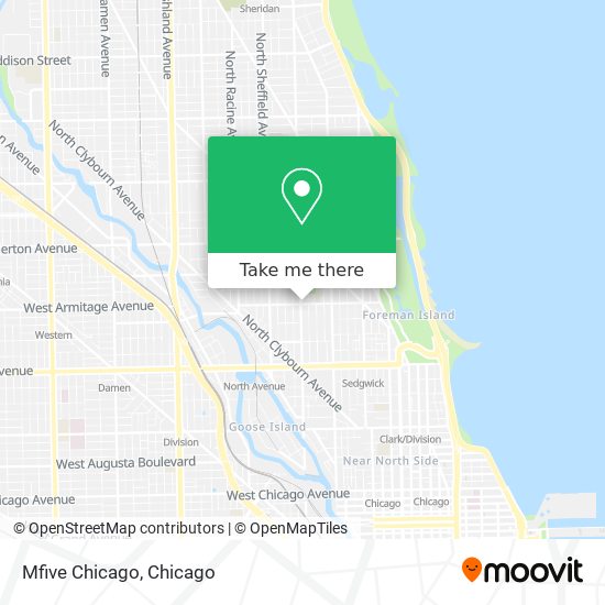 Mapa de Mfive Chicago