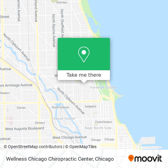 Mapa de Wellness Chicago Chiropractic Center