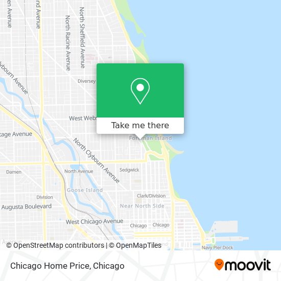 Chicago Home Price map