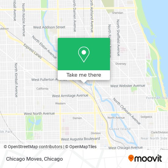 Chicago Moves map