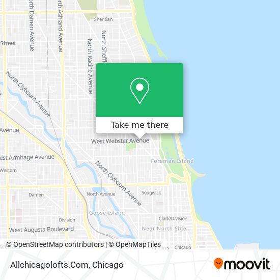 Allchicagolofts.Com map