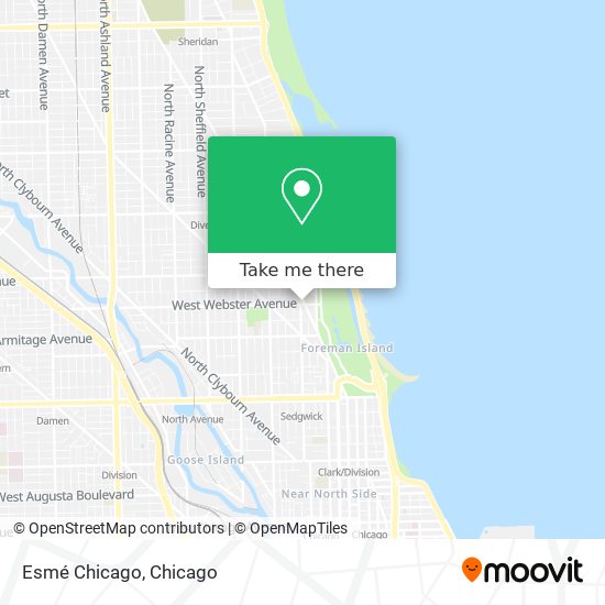 Esmé Chicago map