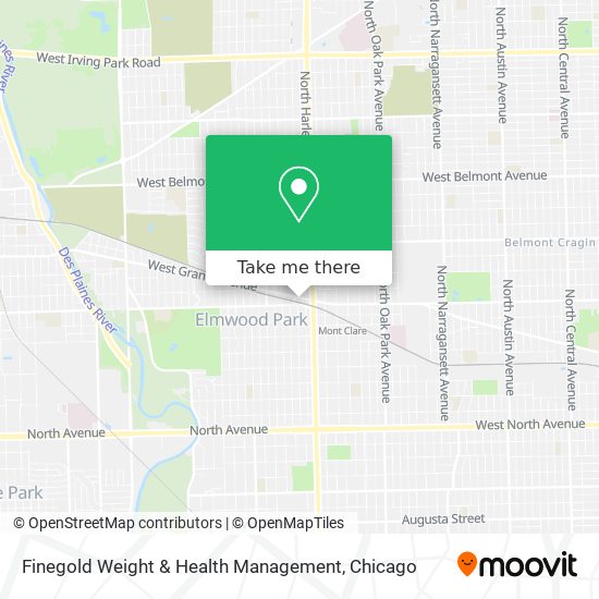 Mapa de Finegold Weight & Health Management