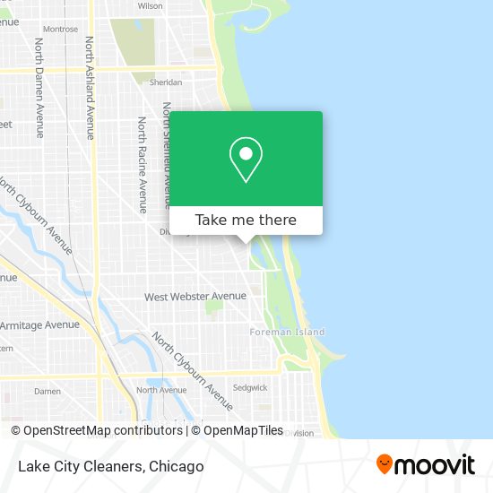 Mapa de Lake City Cleaners