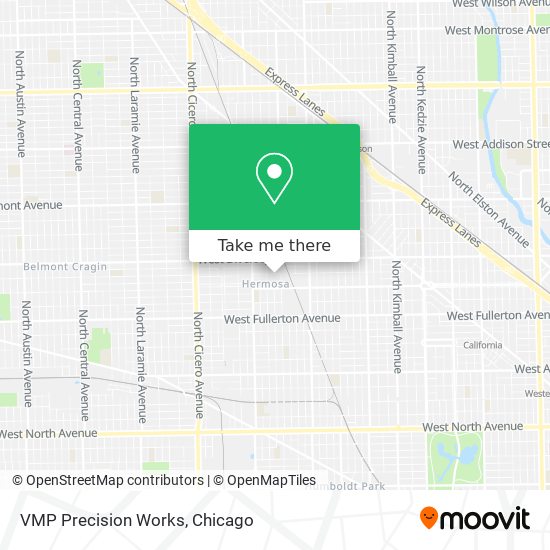 Mapa de VMP Precision Works