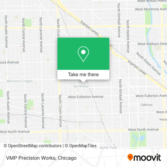 Mapa de VMP Precision Works
