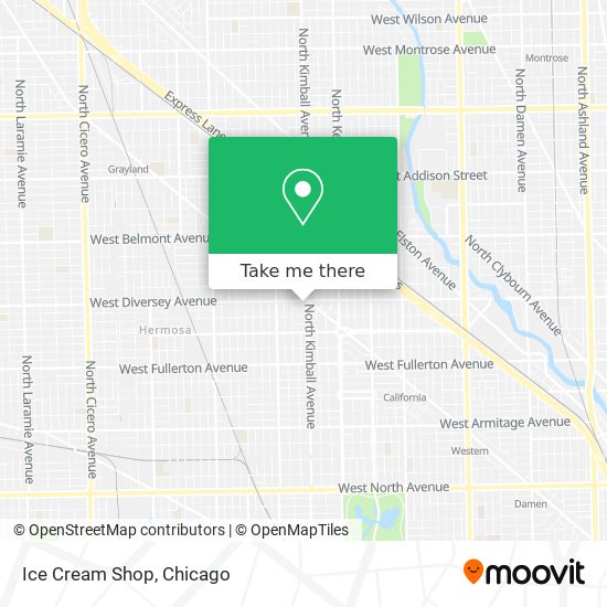 Ice Cream Shop map