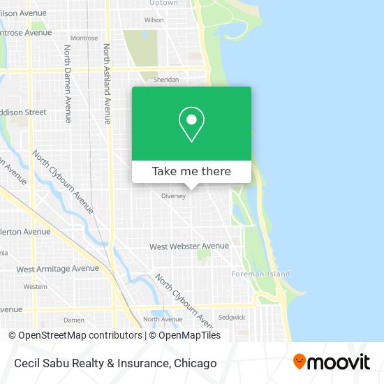 Cecil Sabu Realty & Insurance map