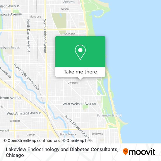 Mapa de Lakeview Endocrinology and Diabetes Consultants