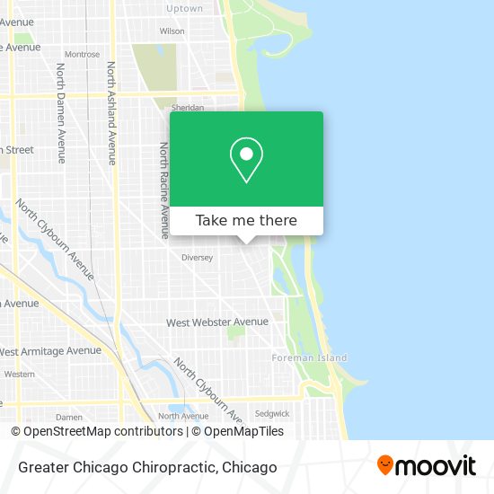 Mapa de Greater Chicago Chiropractic