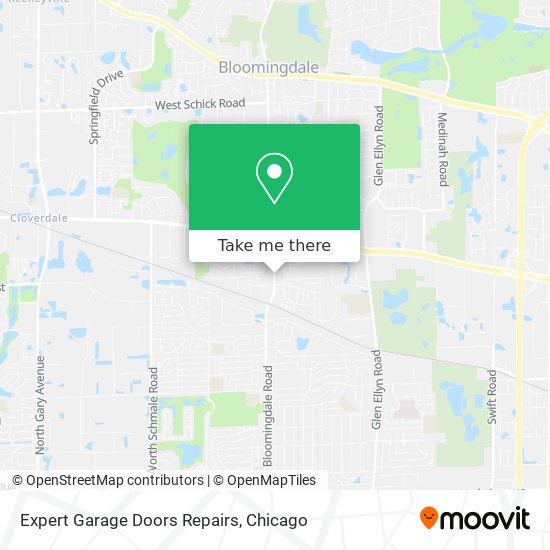 Mapa de Expert Garage Doors Repairs