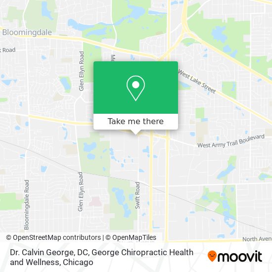 Mapa de Dr. Calvin George, DC, George Chiropractic Health and Wellness