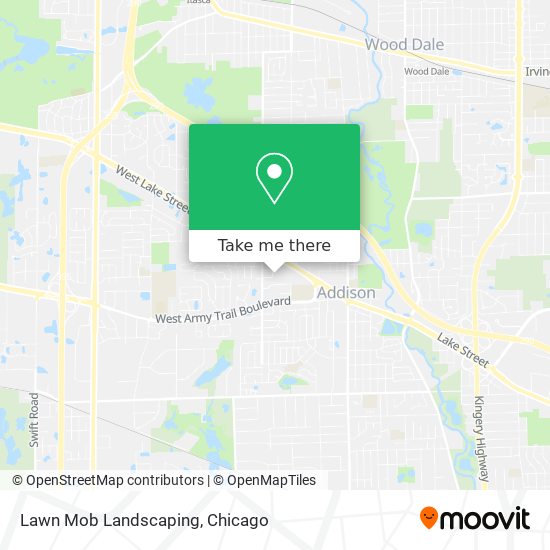 Lawn Mob Landscaping map