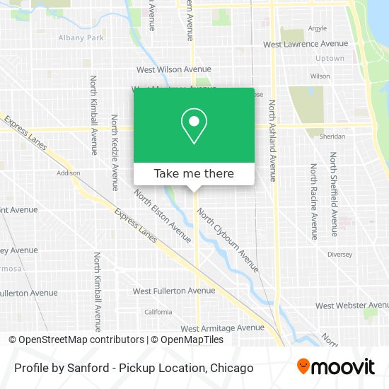 Mapa de Profile by Sanford - Pickup Location