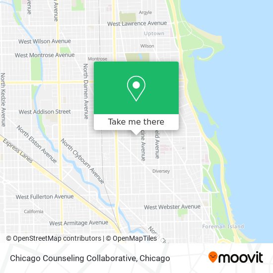 Chicago Counseling Collaborative map