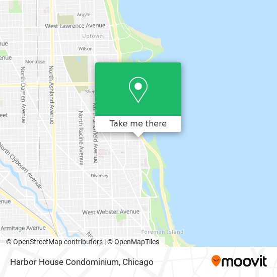 Harbor House Condominium map