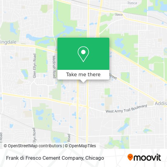 Frank di Fresco Cement Company map