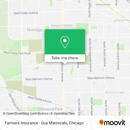 Mapa de Farmers Insurance - Guy Maniscalo