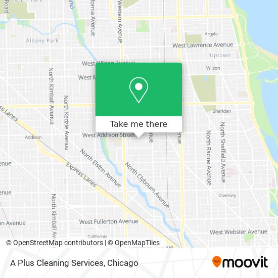 Mapa de A Plus Cleaning Services