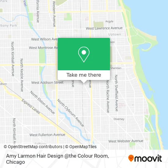 Amy Larmon Hair Design @the Colour Room map