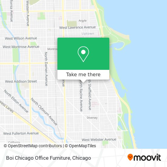Mapa de Boi Chicago Office Furniture