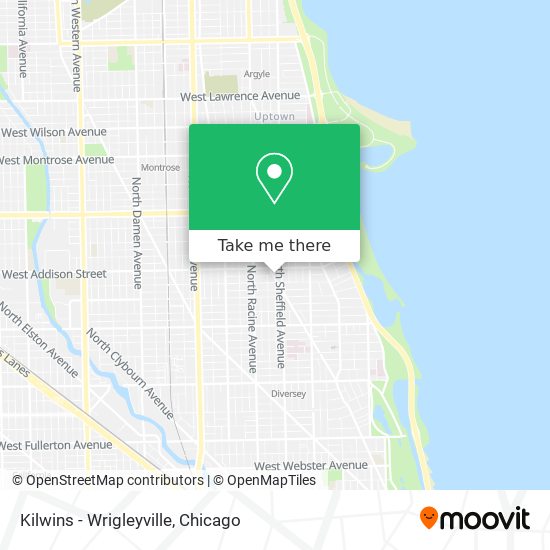 Mapa de Kilwins - Wrigleyville