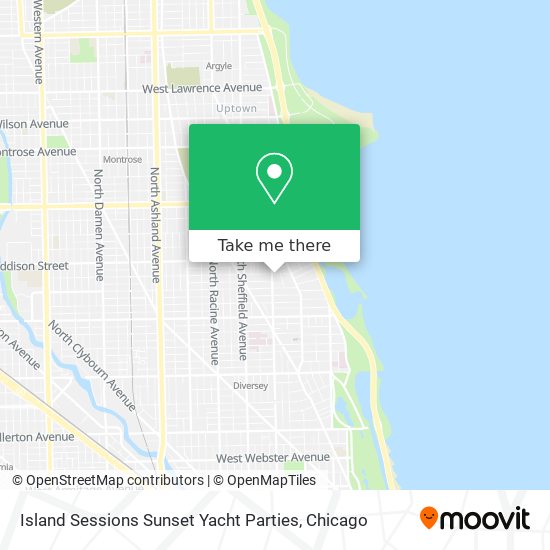 Island Sessions Sunset Yacht Parties map