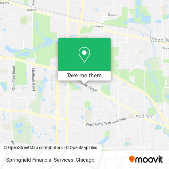Mapa de Springfield Financial Services