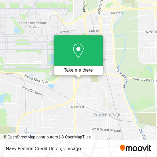Navy Federal Credit Union map