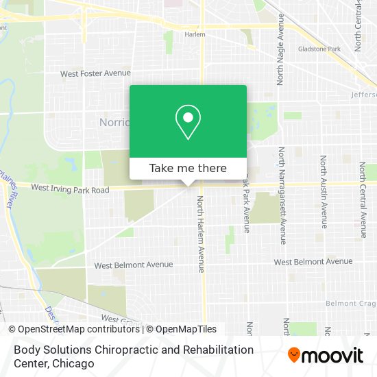 Mapa de Body Solutions Chiropractic and Rehabilitation Center